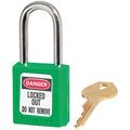 マスターロック( R )グリーン# 410 1 3 / 4インチ高ボディ安全ロックアウトPadlock with 1 1 / 2 "シャックル – 異なる印