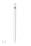 【Bluetooth搭載】タッチペン iPad ペン スタイラスペンアップルペンシャル Apple pencil 極細 高感度 ブルートゥース ショートカット機能/傾き感知/磁気吸着/誤作動防止機能対応 軽量 耐摩 2018年以降iPad/iPro/air/mini対応