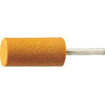 [N-1266624]ＴＲＵＳＣＯ　軸付砥石ＷＡ　円筒型　Φ１９Ｘ幅１９Ｘ軸６　＃６０　５本入 MO501P