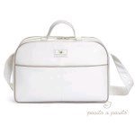 Eco Leather Pram Bag - Cream by Pasito a Pasito
