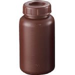 [N-3540910]サンプラ　ＰＥ広口遮光瓶　５００ｍｌ　（１００個入） 2912