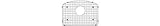 Blanco 519431 Stainless Steel Sink Grid for Stellar D-Bowl [並行輸入品]