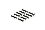 Team Durango TD704013 Flat Head Hex CS Screw 3x14mm (10) [並行輸入品]