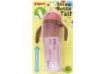 ピジョン ストローボトル Tall トール 容量330ml ピンク【４個入りセット】
