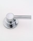 Jaclo T632-TRIM-ULB Contempo Volume Control & Diverter Trim with Lever Handle, Unlacquered Brass [並行