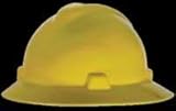 MSA v-gard full-brim with staz-onサスペンション – カラー:イエロー