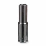 Westward 1EZT1 Socket, Deep, 1/4 In Dr, 6 Point, 5.5mm by WestWard Tools