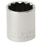 Craftsman 1 / 4 "ソケット、3 / 8 "ドライブ12ポイント、9、 – 44351