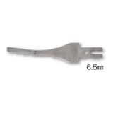 替刃式ショートサッシベラ【替刃】 6.5mm ［03738］