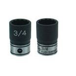 Grey Pneumatic 82036R 0.5 in. Drive x 1.13 in. Standard Duo-Socket - 6 Point