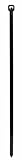 Aviditi CTUV750 Nylon UV Stabilized Cable Tie, 7 Length x 3/16 Width, Black (Case of 1000) by Avidit
