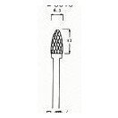 浦和工業 超硬カッター 先端径φ6.3 C3024