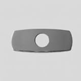 KWC洗面z.504.807.000ベースプレートEscutcheon、6インチ、クローム