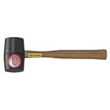 18oz Rubber Mallet Black by Estwing