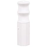 トイレラック(トイレ収納) 木製 スリム コーナー収納 白 【完成品】 【代引不可】 生活用品 インテリア 雑貨 インテリア 家具 収納家具 フリーラック [並行輸入品]