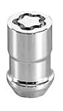 McGard 24130 Chrome Cone Seat Wheel Locks (1/2" - 20 Thread Size) - Set of 4