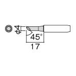 白光 こて先4C型面のみ 900MT4CF