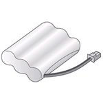 シャープ[SHARP]　シャープ電話機・ファクシミリ用充電池（子機用）（A-002） 【5959320118】