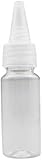 ドロッパーボトル グルーボトル 滴瓶 蓋付 5ml/10ml/20ml/30ml/50ml/60ml/80ml/100ml 塗料小分けボトル 液体容器 アート オイル 貯蔵用 透明 10本セット (30ml)