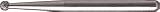 TRUSCO ダイヤモンドバー Φ1.2X軸1.6#140 T1531M