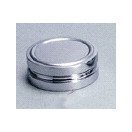 新光電子 (ViBRA) 円盤分銅 黄銅クロムメッキ (M2級） 【1kg】 M2DB-1K