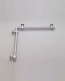 Jaclo 90度Smooth with End Capsグラブバー 32" x 32" G60-16-32-IC-PN 1