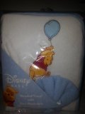 Winnie The Pooh Hooded Towel & Washcloth set - blue by Disney [並行輸入品]