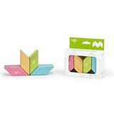 Tegu Magnetic Wooden Block Tints Parallelograms Set (4 Piece)