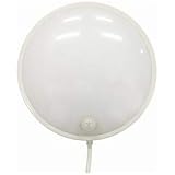 リーベックス 壁掛けセンサーライト ホワイト SWL800 ［白色/コンセント式］