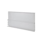 壁掛けマガジンディスプレイ棚 大 2枚セット オフホワイト色 NJ-0326