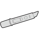 シャープ[SHARP]　シャープ掃除機用すき間ノズル(2173951179) 【2173951179】