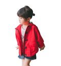 SHUNYI 男の子 子供 女の子 レンチコート ベビー キッズ カーディガン パーカー 無地 フード付き 長袖 ジャケット スプリング ボーイズ ガールズ コート トップス アウター カジュアル お