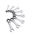 Sunex 9936 SAE Stubby Combination Ratcheting Wrench Set, 8-Piece by Sunex [並行輸入品]