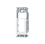 パナソニック(Panasonic) ワイド21絶縁取付枠(SW+コンセント WTF37121W