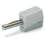 ワゴ バナナプラグ グレー 4個入 215811PK