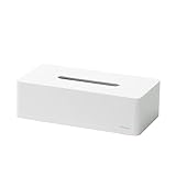 ideaco(イデアコ) ボックス 箱 ティッシュ 専用 ケース リッチホワイト box grande (ボックスグランデ)