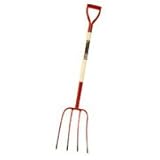 三条フジ　木柄農用フォーク　4本爪