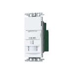 コスモシリーズワイド21 [壁取付]熱線センサ付自動スイッチ(白熱灯用120W・2線式)(明るさセンサ・手動スイッチ)(検知後連続動作時間1分固定)(ホワイト)