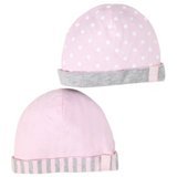 For All 7 Mankind Reversible Hat Set Baby/girls Size 0-9 Months Pink/grey by 7 For All Mankind [並行輸入
