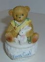 Cherished Teddies First Curl Covered Box by Enesco [並行輸入品]