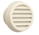 DaikenPlastics 大建プラスチックス DK 100MGM-A 丸型ガラリ 防虫網付（樹脂製） ※受注生産