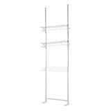 突っ張りランドリーラック 棚板2段タイプ NJ-0435