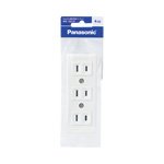 パナソニック電工　 Panasonic 電設資材 パーソナル配線器具 ベターテーブルタップ 4コ口 ホワイト/パック入り 　WH2164KWP