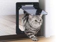 ダイオ化成 網戸専用犬猫出入り口 猫・小型犬用　ＰＤ－１９２３