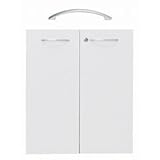 Garage 収納庫 本棚 書棚 収納KK専用扉 H700用 KK-60070D 白8