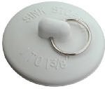 Plumb Shop Div Brasscraft 714 – 664 1 to 1 – 3 / 8インチホワイトゴムシンクストッパー 10 714-664