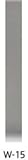 サンゲツ ササラ巾木 高さ330cm 長さ1050mm W-15（1ケース 10枚入り)