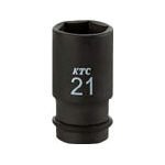 京都機械工具(KTC) インパクトレンチ用ソケット BP4M27TP 対辺寸法:27×差込角:12.7×全長:75mm セミディープ薄肉 1個
