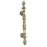 Brass Accents Inc C05-P4090-613 Deco Door Pull - 6 in. C-C - Oil Rubbed Bronze