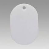 クラウン 番号札 大無地 ５０枚入 白 CR-BG40-W